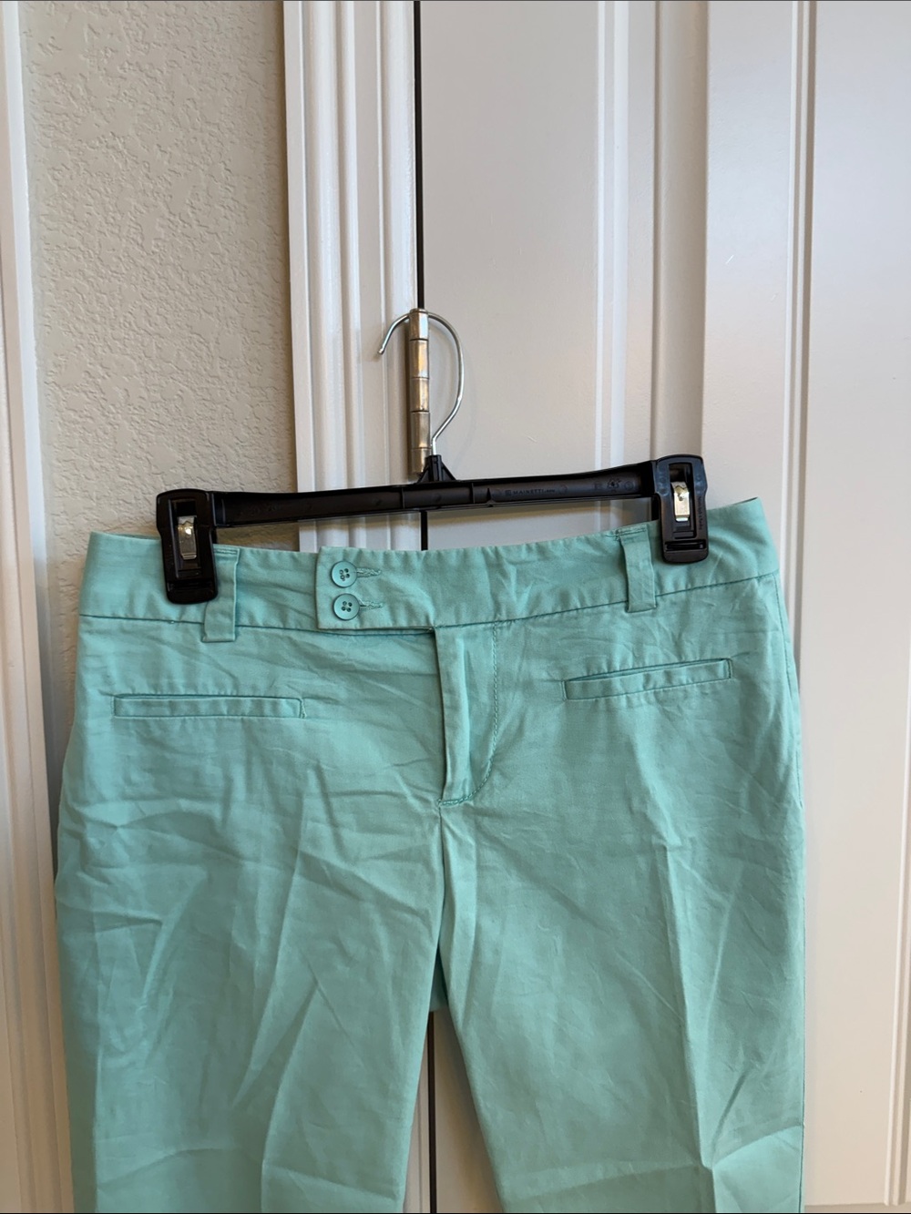 LOFT Mint Green Straight Leg Jeans